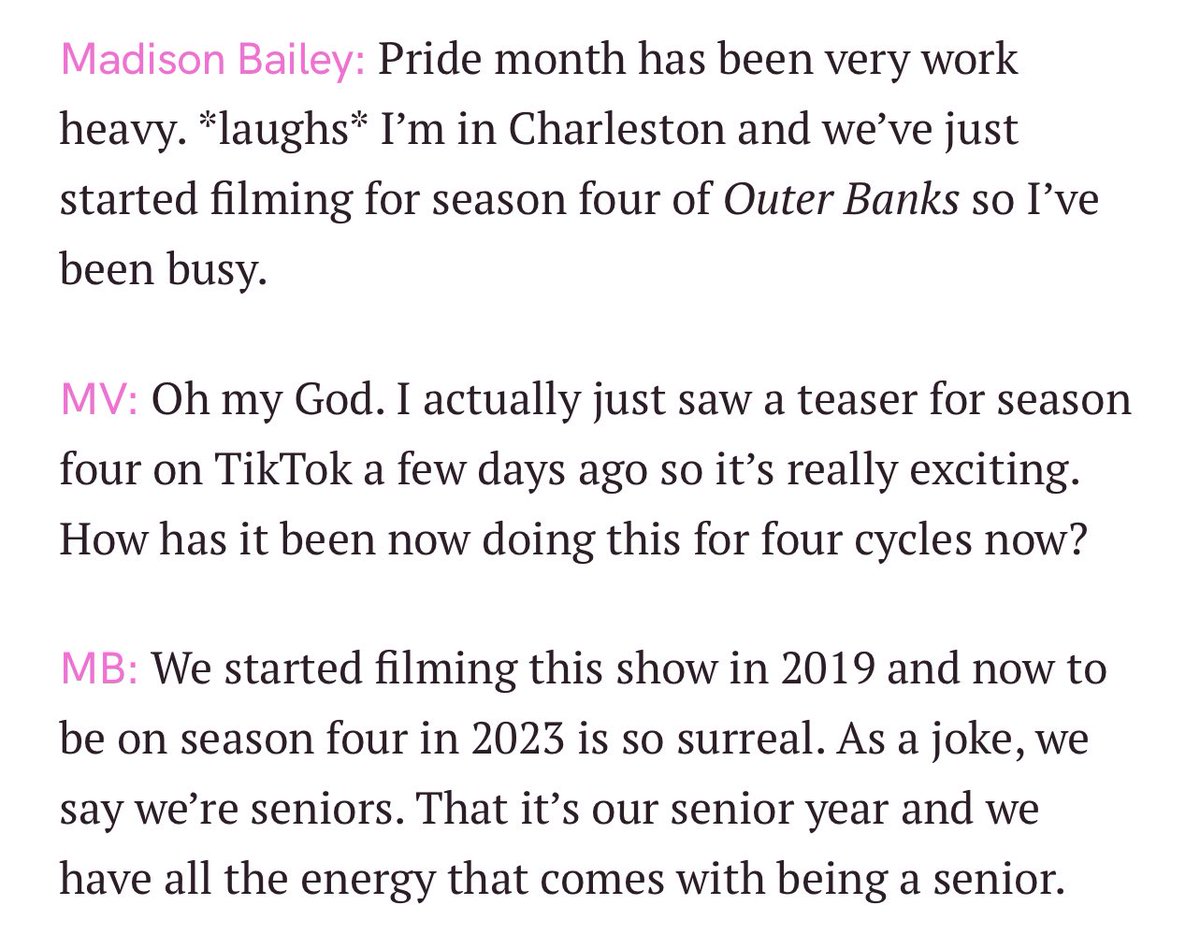 the obx cast is so cute calling s4 “senior year” 🥹