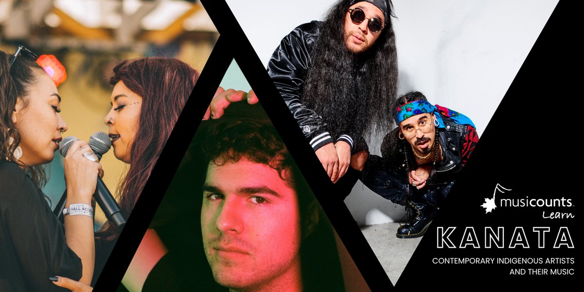 Discover “Kanata: Contemporary Indigenous Artists and Their Music” on #IndigenousPeoplesDay with MusiCounts Learn - a 100% free learning resource that explores and celebrates contemporary Indigenous music in the classroom! 🇨🇦🎶

(musicounts.ca/en/programs/mu…)