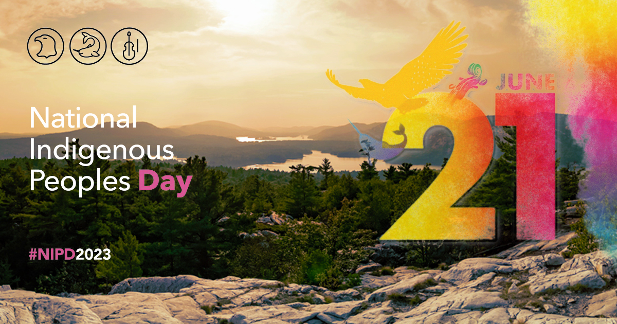 On #NationalIndigenousPeoplesDay, we honour the rich cultures & resilience of First Nations, Inuit, & Métis peoples in #Canada.

Let's deepen our respect for their histories & contributions. May the #SummerSolstice light our path towards #TruthAndReconciliation.🍁🦅🤝

#NIPD2023