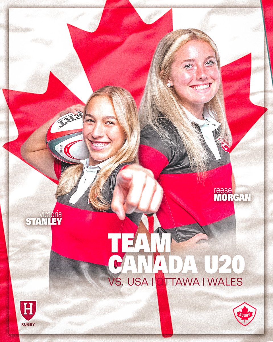Victoria and Reese will be crossing the border to represent team Canada soon! 🇨🇦

📝: bit.ly/3NnhqUO

#GoCrimson