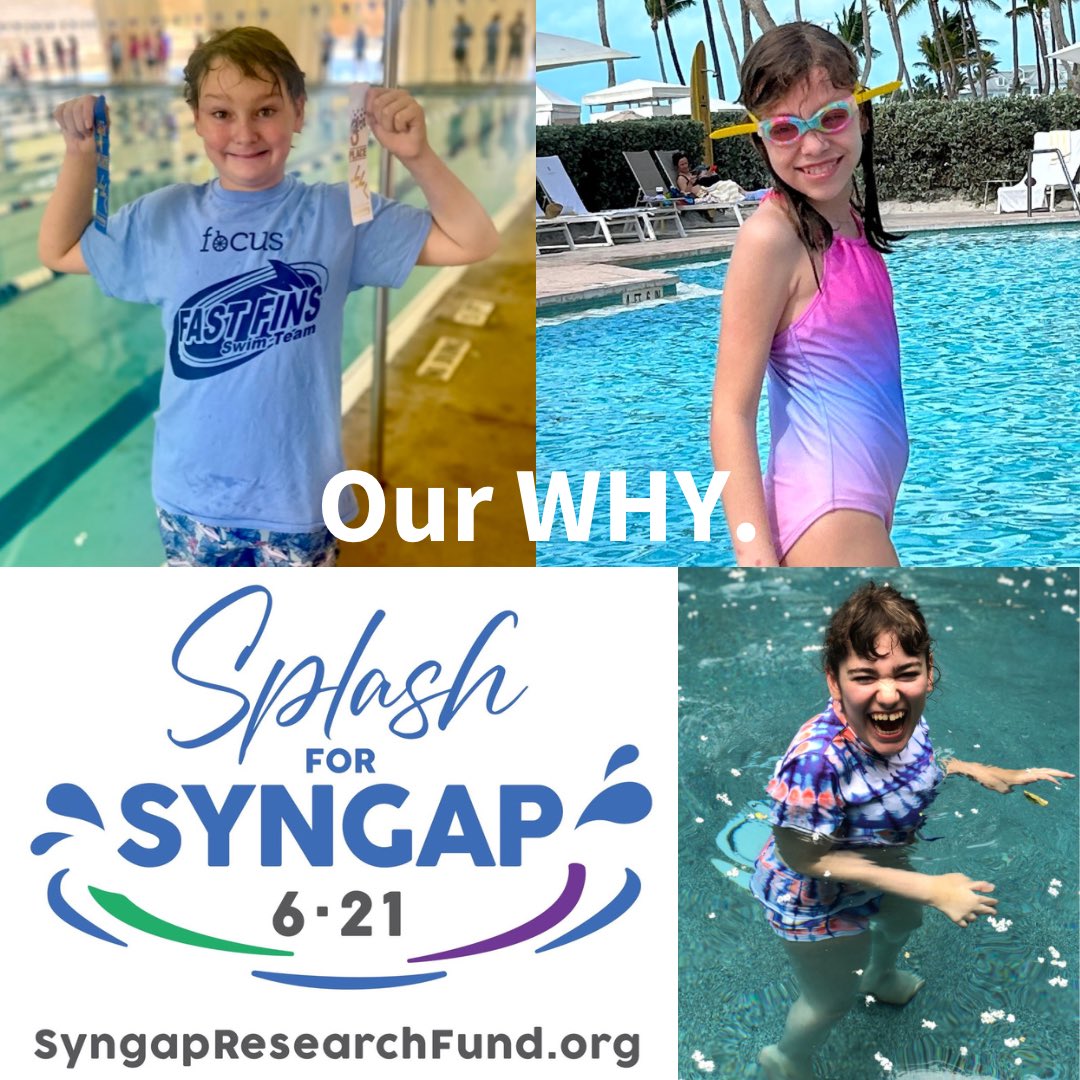 SyngapSoiree's tweet photo. 6.21 is SYNGAP1  Awareness Day and is celebrated with Splash for Syngap, because the SYNGAP1 gene is located on chromosome 6, in the 6p21.3 region. SYNGAP SOIREE | SPARKS OF HOPE https://t.co/sekyC7FLaw @curesyngap1 #syngapsoiree #sparksofhope #syngapresearchfund https://t.co/3BeJFT0W4u