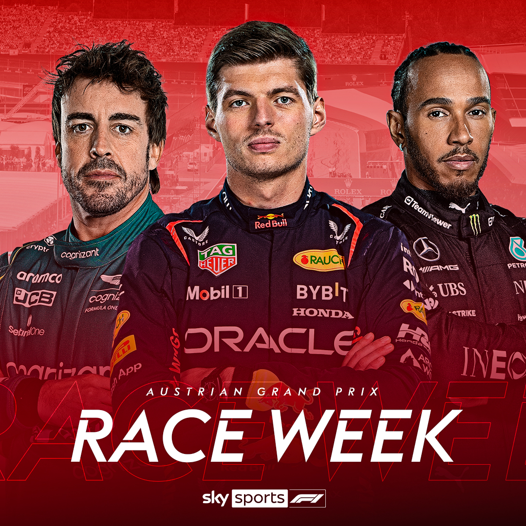 SkySportsF1's tweet photo. IT'S RACE WEEK 🇦🇹 https://t.co/fyKcpWlMQh