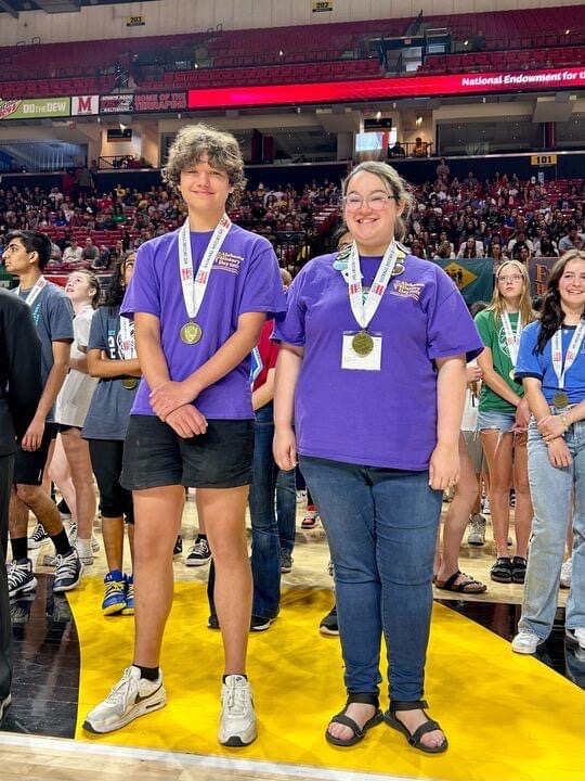Congratulations to Zander Snyman of <a href="/PhillipsPrepIB/">Phillips Preparatory School</a> (left), who received the Outstanding Affiliate Entry Award at the National History Day competition in Maryland last week for his documentary, "Red Coal."  Watch it here: youtu.be/NdBwNtr8qKE #BeEXTRAordinary