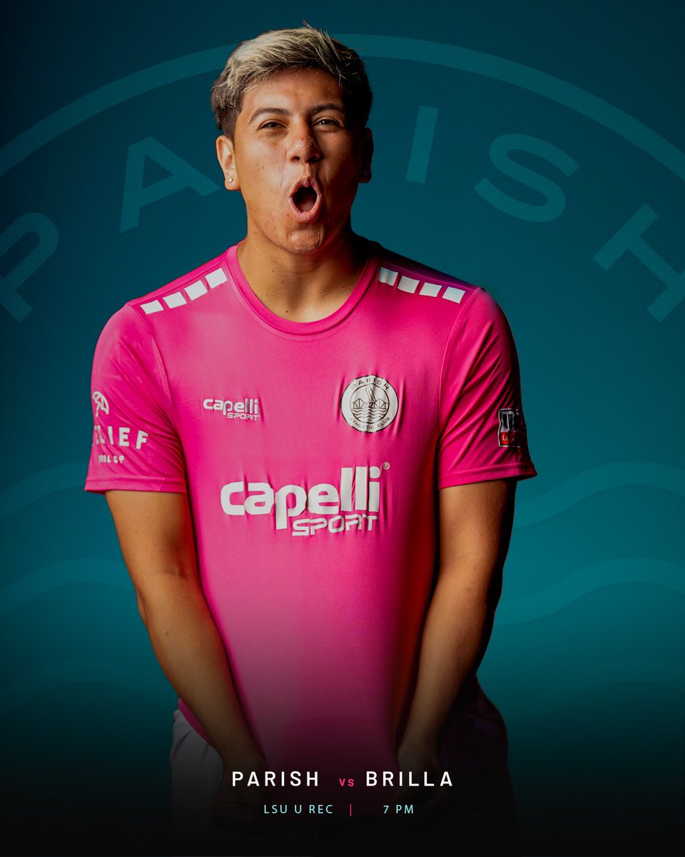 IT'S GAME DAY!

🆚 <a href="/msbrillafc/">Mississippi Brilla</a> 
📍 LSU U REC
⏰ 7:00 p.m. CT
🎟 Geauxparish.com