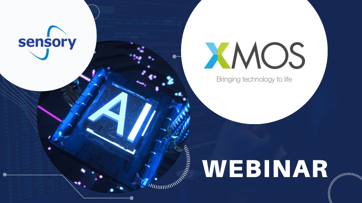 Trulyhandsfree's tweet image. Join us for a live webinar on Next-Gen Intelligent Voice Solutions! Discover the power of VoiceHub and xcore®-voice with Sensory &amp;amp; XMOS. Don't miss out on this opportunity to enhance your knowledge. Register now! #VoiceControl #VoiceHub #xcorevoice #IoT
bit.ly/3pfvLuI