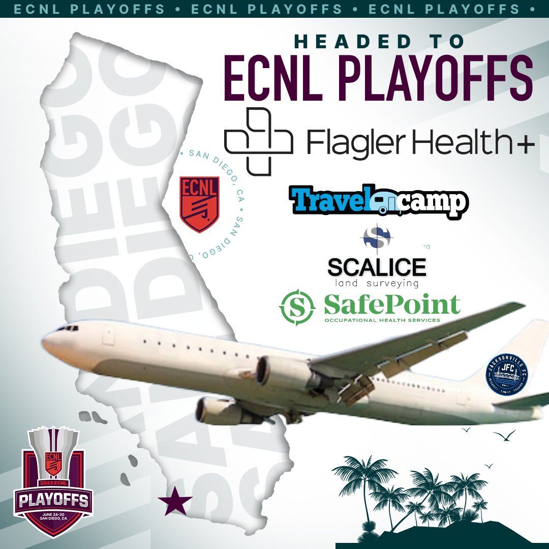 JFC2007ECNL (@jfc2007ecnl) on Twitter photo We start our journey to <a href="/ECNLgirls/">ECNL Girls</a> Champions League National Playoffs today. Thank you so much to those who are helping us get there! <a href="/FlaglerHealth/">Flagler Health</a> @TravelcampRV <a href="/scalicelandsurv/">Scalice Land Surveying P.C.</a> <a href="/SafePointOHS/">SafePoint Occupational Health Services</a> We start our journey to <a href="/ECNLgirls/">ECNL Girls</a> Champions League National Playoffs today. Thank you so much to those who are helping us get there! <a href="/FlaglerHealth/">Flagler Health</a> @TravelcampRV <a href="/scalicelandsurv/">Scalice Land Surveying P.C.</a> <a href="/SafePointOHS/">SafePoint Occupational Health Services</a>