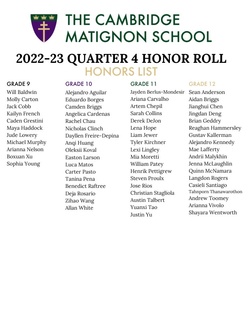 The Cambridge Matignon School tweet media