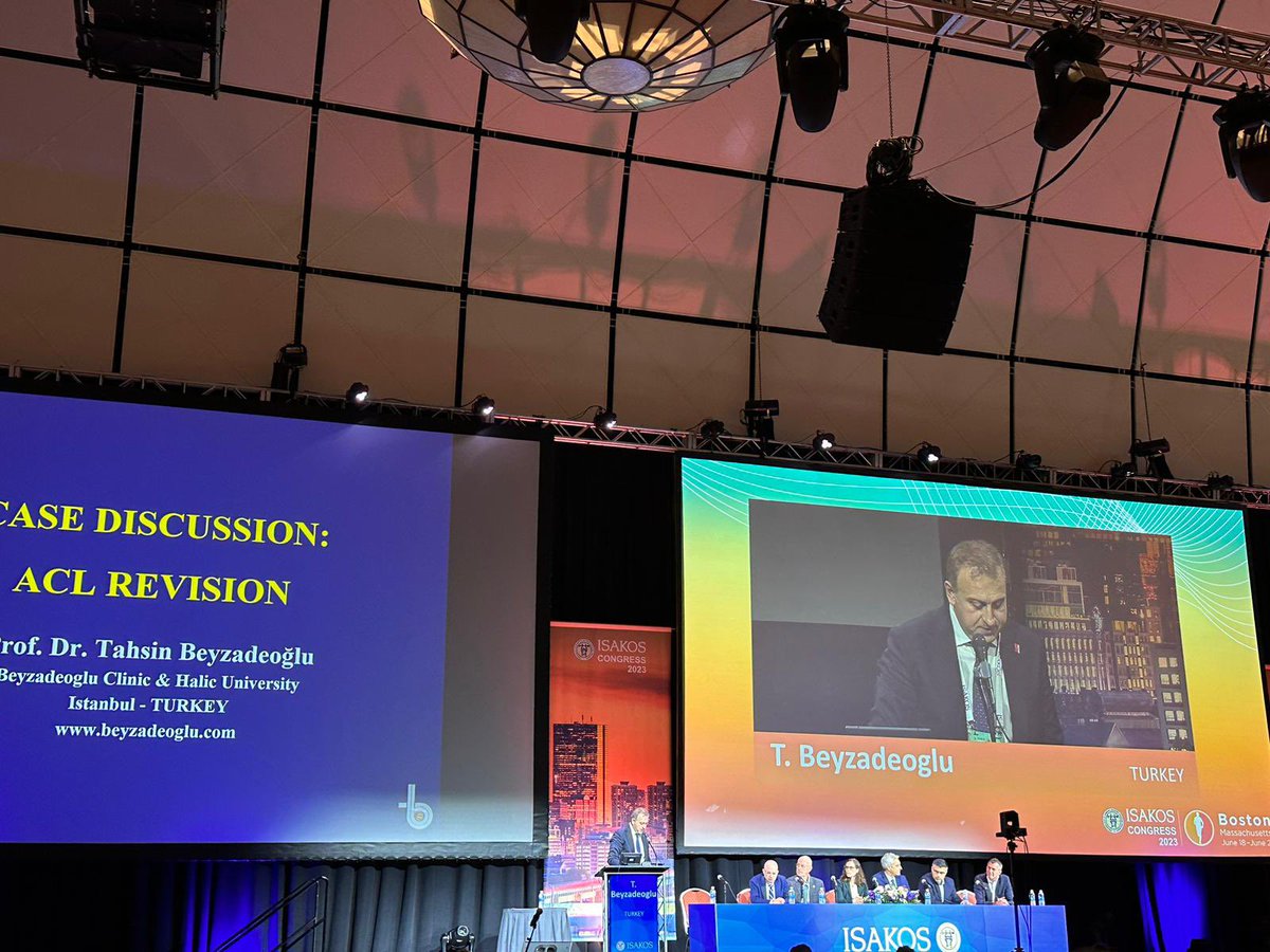 TBeyzadeoglu's tweet photo. Moderating the case discussion for #ACL revision session @ISAKOS meeting… #ISAKOS2023 https://t.co/JywGlLEKp5