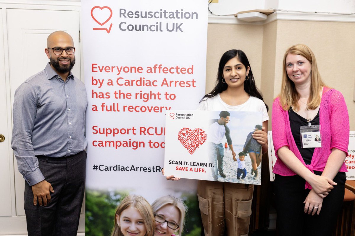 Out-of-hospital cardiac arrest affects 80,000 people per year and is the ultimate medical emergency – but the UK doesn’t formal care plans to support those who go through it.
 
I joined <a href="/ResusCouncilUK/">Resuscitation Council UK</a> earlier this week to support everyone’s right to #CardiacArrestRecovery.