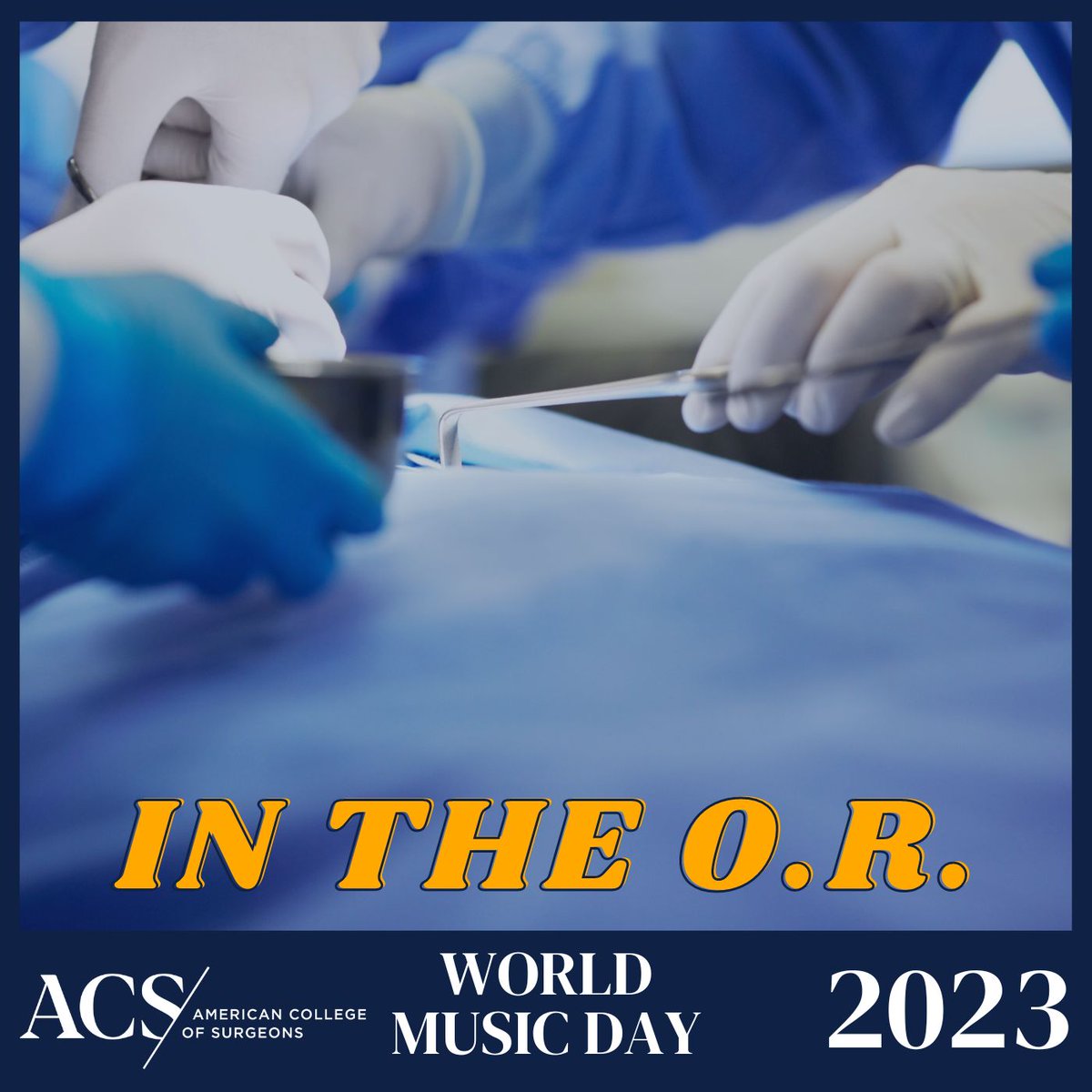 Happy #WorldMusicDay! To celebrate, we created an O.R. playlist made up of real favorites from our surgeons. 

🎧 Download the playlist here: open.spotify.com/playlist/56jq0…