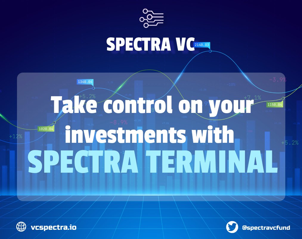 spectravcfund's tweet photo. ๐ Take control of your investments with Spectra Terminal! Access real-time market data, advanced trading tools, and portfolio management features in one powerful platform. Stay ahead of the game with in-depth technical analysis and execute trades across multiple exchanges. https://t.co/4ScB4Jlng6