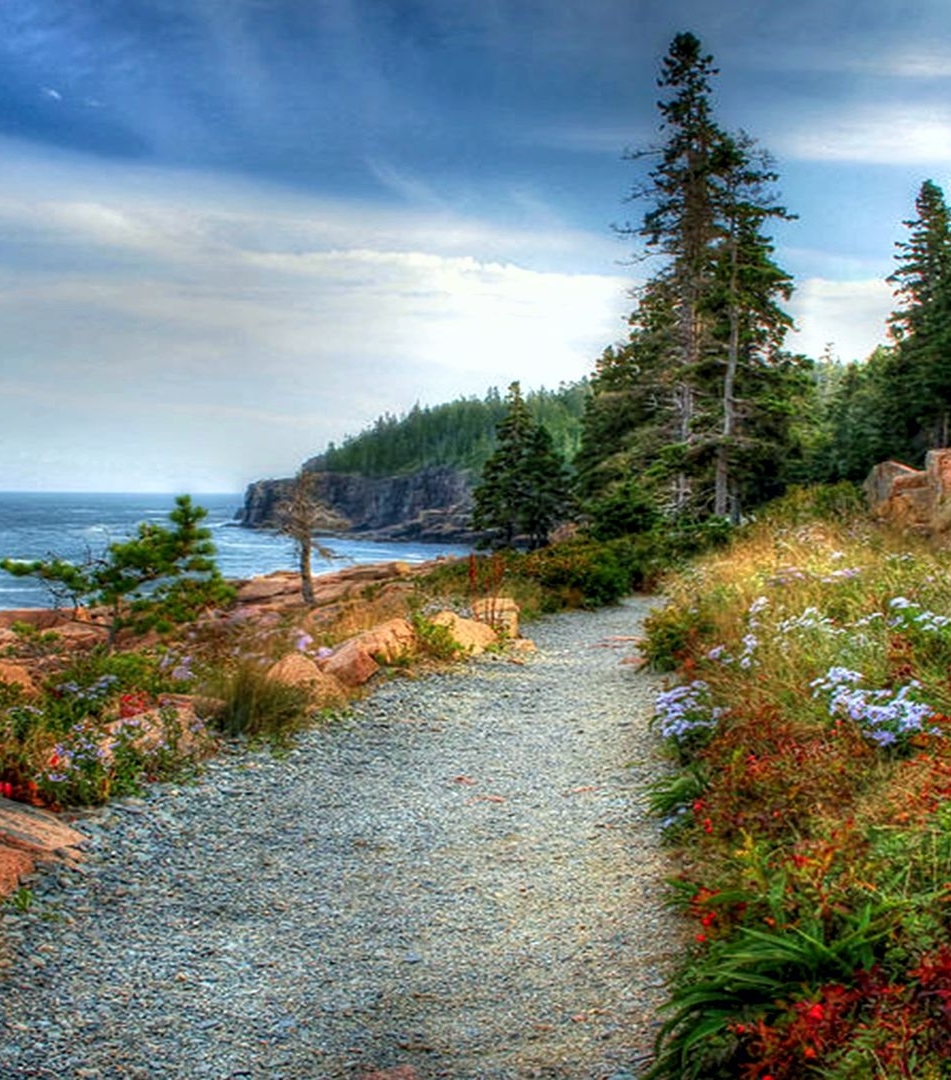 A coastal trail to Mount Desert Island in Acadia National Park. It is located along the mid-section of the Maine coast, southwest of Bar Harbor in Maine, USA 🇺🇸 

#nature #naturephotography #naturebeauty #scenic #photography 

Acadia National Park: en.wikipedia.org/wiki/Acadia_Na…