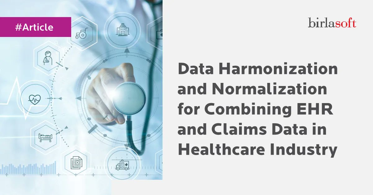 birlasoft's tweet photo. Healthcare organizations can gain valuable insights leading to more informed decision-making and improved patient care by combining EHR and Claims data through effective data harmonization and normalization, Read more: https://t.co/nUxQUtBa4T
#datamodels #healthcare #claimsdata https://t.co/4RAWlFrFy5