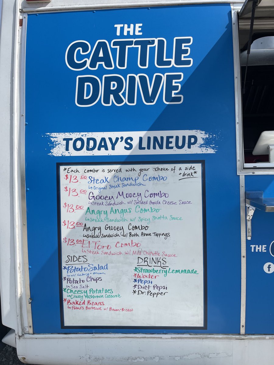 CattleDriveCB's tweet image. We will be in Treynor today until 1pm!