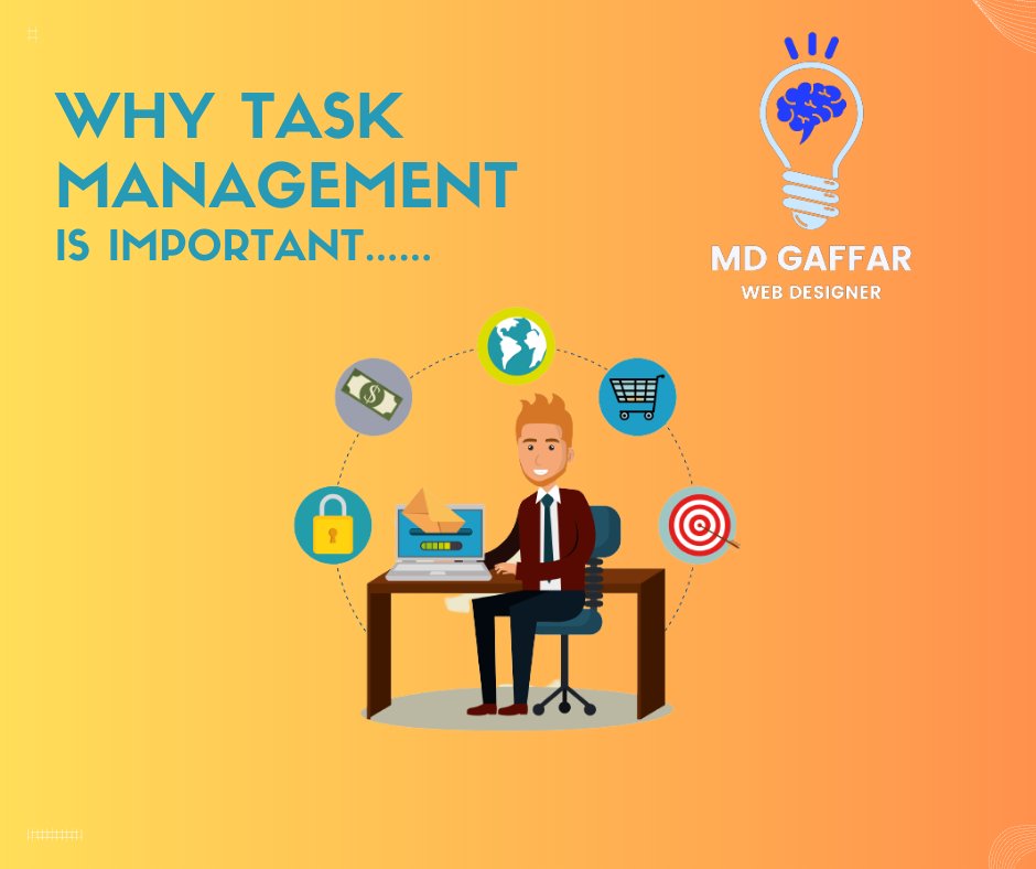 Why task management is important ......
Organization and efficiency
Prioritization of tasks
Meeting deadlines
Effective workflow
Minimizing the chance of errors
Enhanced productivity
Improved time management.
#taskmanagement #timemanagement #efficiency #virals