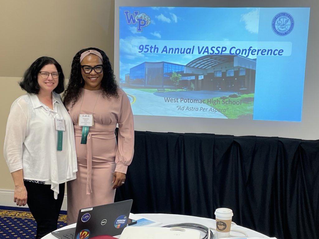 📢 Exciting presentation by @theWPboard Principal Tangy Millard and Dean of Instruction Emily Millians @VaPrincipals Conference on how improving grading practices can transform a school. #opportunityawaits