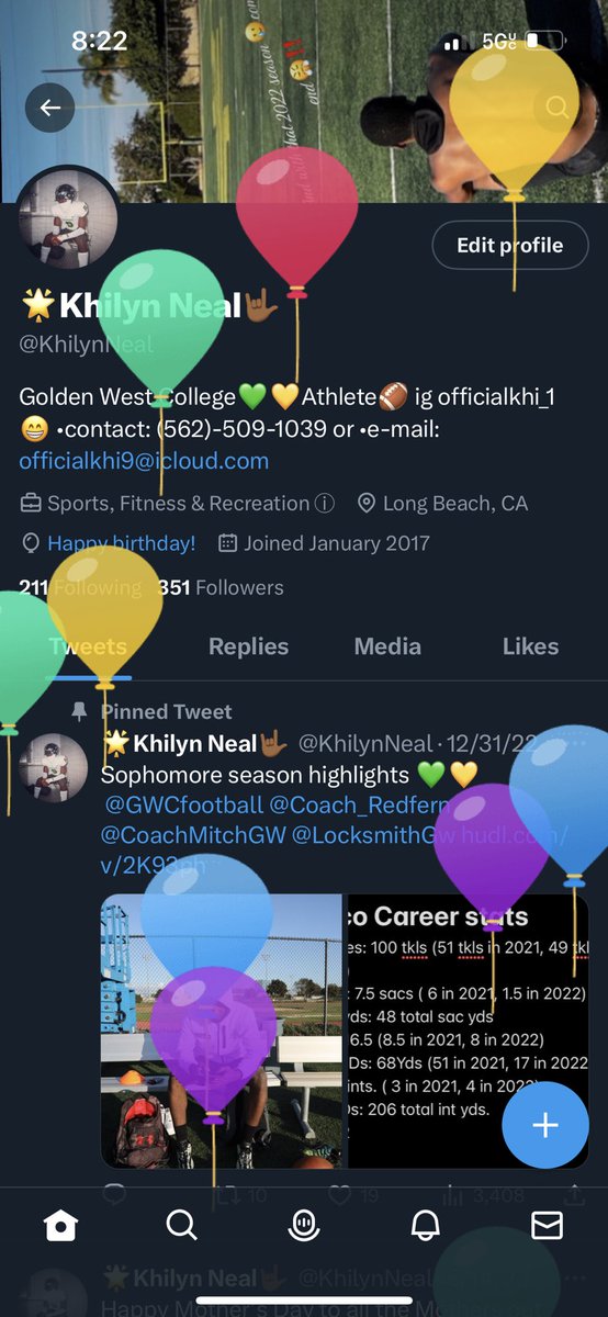 It’s my birthday 🎉🥳