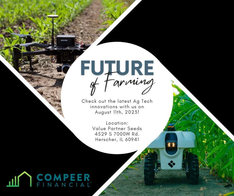 Join us Friday, August 11th at Value Partner Seeds to learn more about the latest #agtech innovations including live demonstrations by aerial #drone and robot #seeding companies. 
The event is free to attend. RSVP at (815) 937-8940 or
kankakeecountyswcd.org/district-events