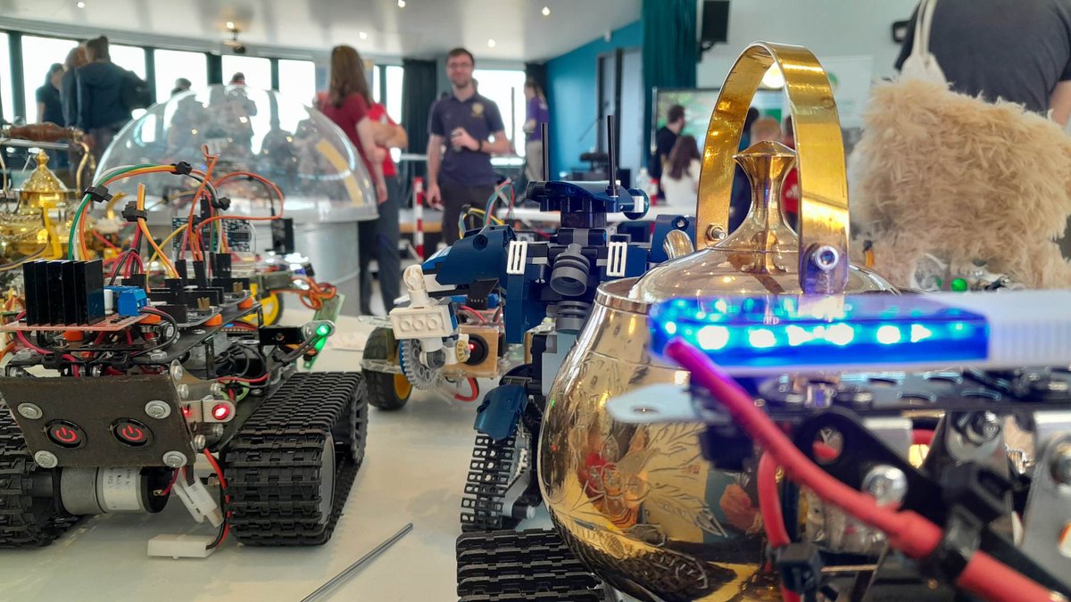 BaileyRobotics's tweet image. We had a fantastic time on Saturday, showing some of our home education built robots, at the 2023 Aber Robotics #Beachlab, in the beautiful Aberystwyth Bandstand.

#aberystwythuniversity #roboticsengineering #robotics #homeeducation
