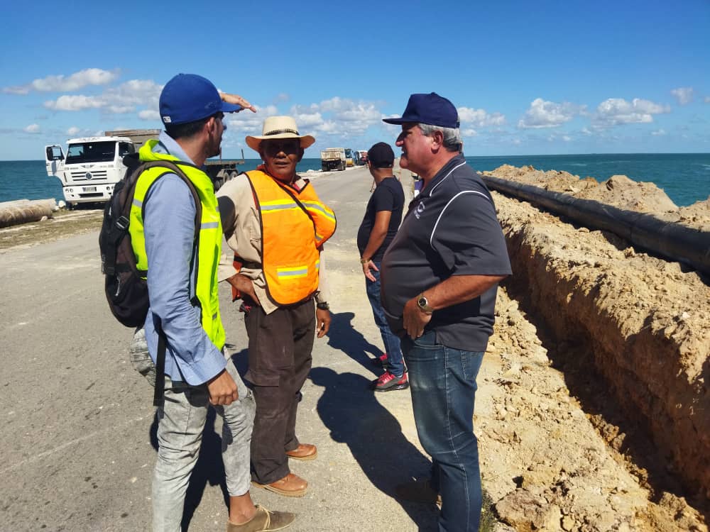 Recorrido de control a las Obras Hidráulicas de la UEB de Morón.