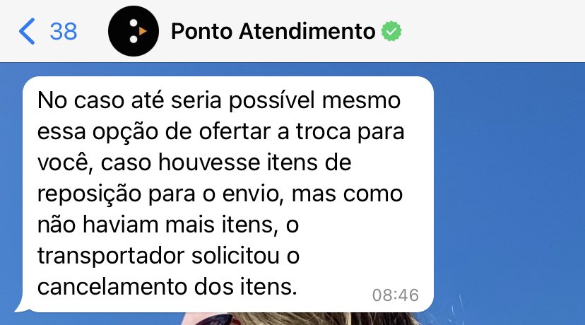 ingridroschini's tweet photo. @pontofrio uma sequência de mentiras!!! Como podemos resolver? 

Estou me sentindo enganada.

Péssima conduta da empresa com os clientes https://t.co/vVqcJh5fjJ