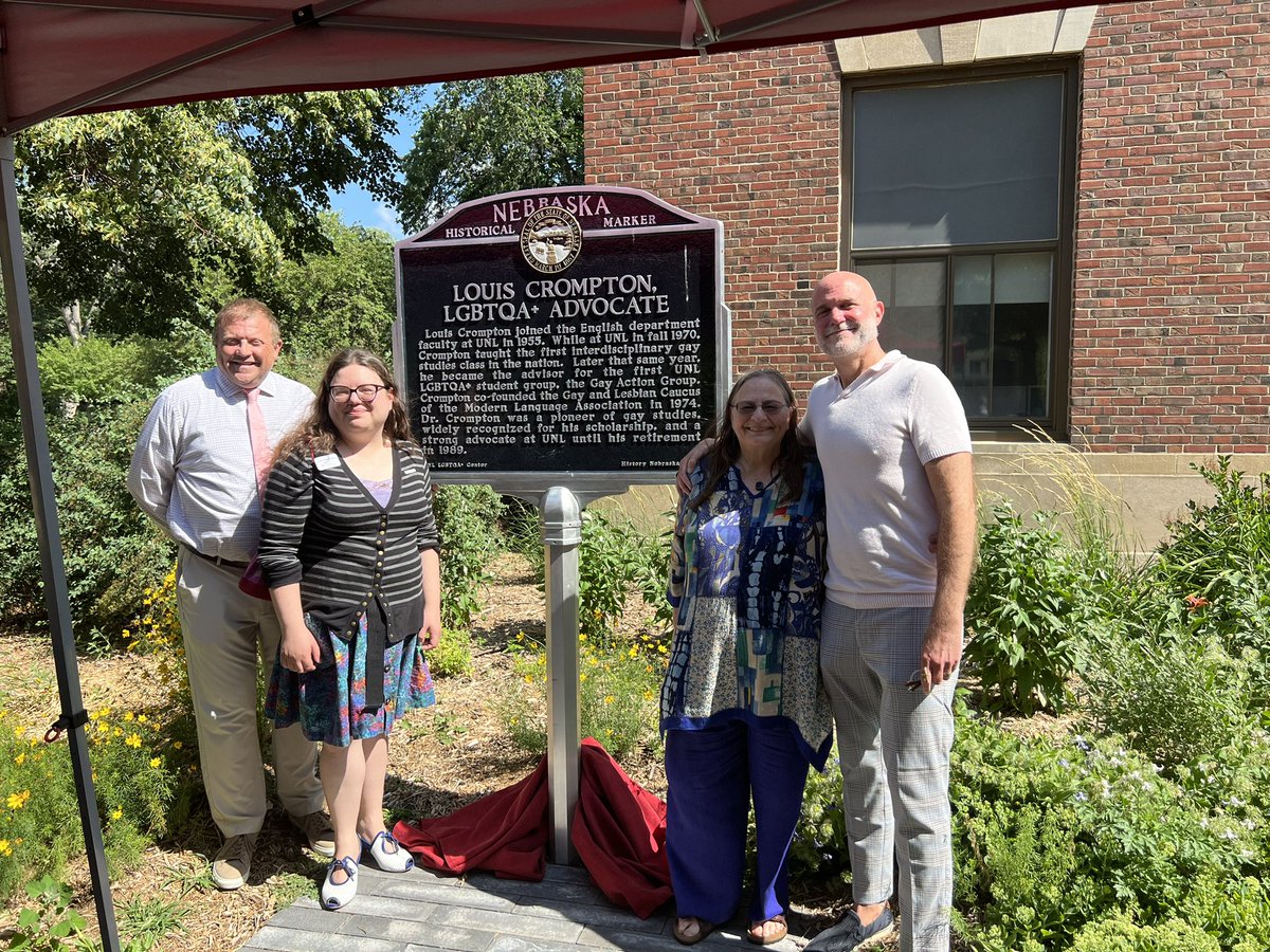DrMarcoBarker's tweet photo. What a wonderful occasion and significant moment to honor history, academic excellence, and #PrideMonth at #UNL
#GBR #InclusiveNE https://t.co/m8E179Yyyn