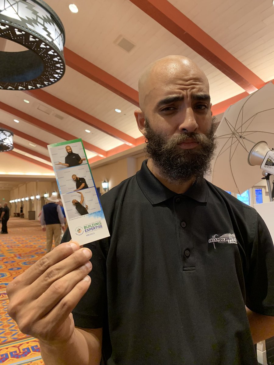 MegKBowen's tweet image. Miguel from Orlando Photo Booth is in the house making sure #BE2023 attendees have a great time capturing memories from day 1 of @IE_empower Building Expertise Educators’ Conference!