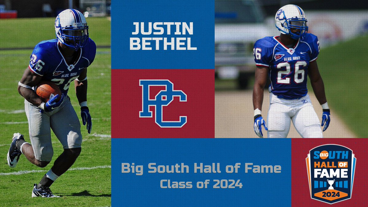 The 𝙁𝙄𝙍𝙎𝙏 PC athlete to be inducted in the @BigSouthSports Hall of Fame You couldn't have asked for a better one 👏 @Jbet26 🗞 - tinyurl.com/dwmu8k5k #GoBlueHose