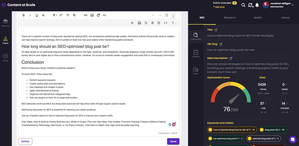 JonMilligan's tweet image. This thorough organization helps you create in-depth, high-quality blog posts that rank well on search engine results pages (SERPs).

Read the full article: How to Optimize Blog Posts for SEO: 8 Proven Strategies
▸ lttr.ai/ADCX0

#ImproveYourSEO #SEOforBloggers