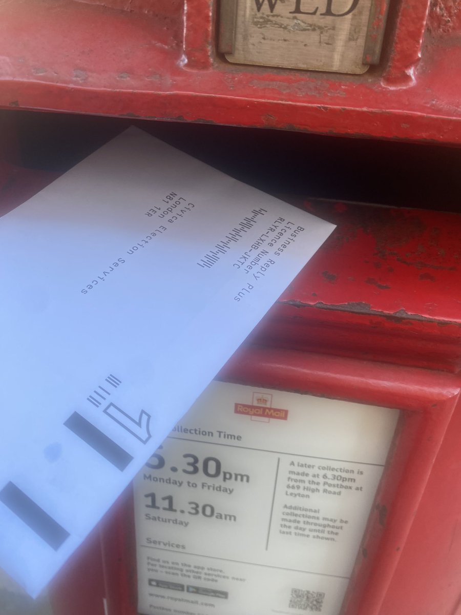 My <a href="/ASCL_UK/">ASCL</a> vote has been posted. We cannot go on like this. #VoteForEducation