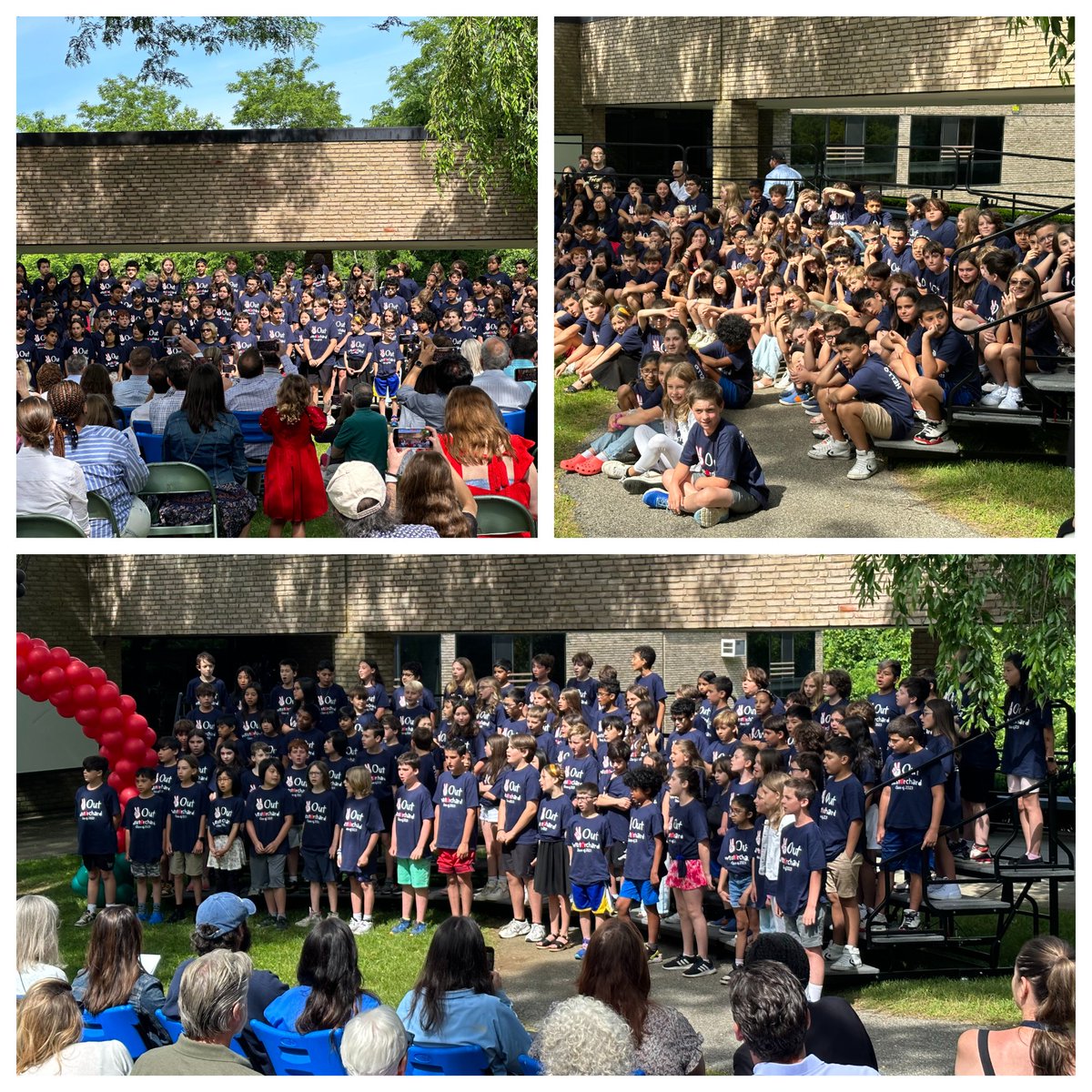 #WeAreChappaqua 4th Graders are 'Moving Up'! Get ready @BobbyBellMS and @SevenBridgesMS, this group of scholars cannot wait to take their academic journey to the next level.