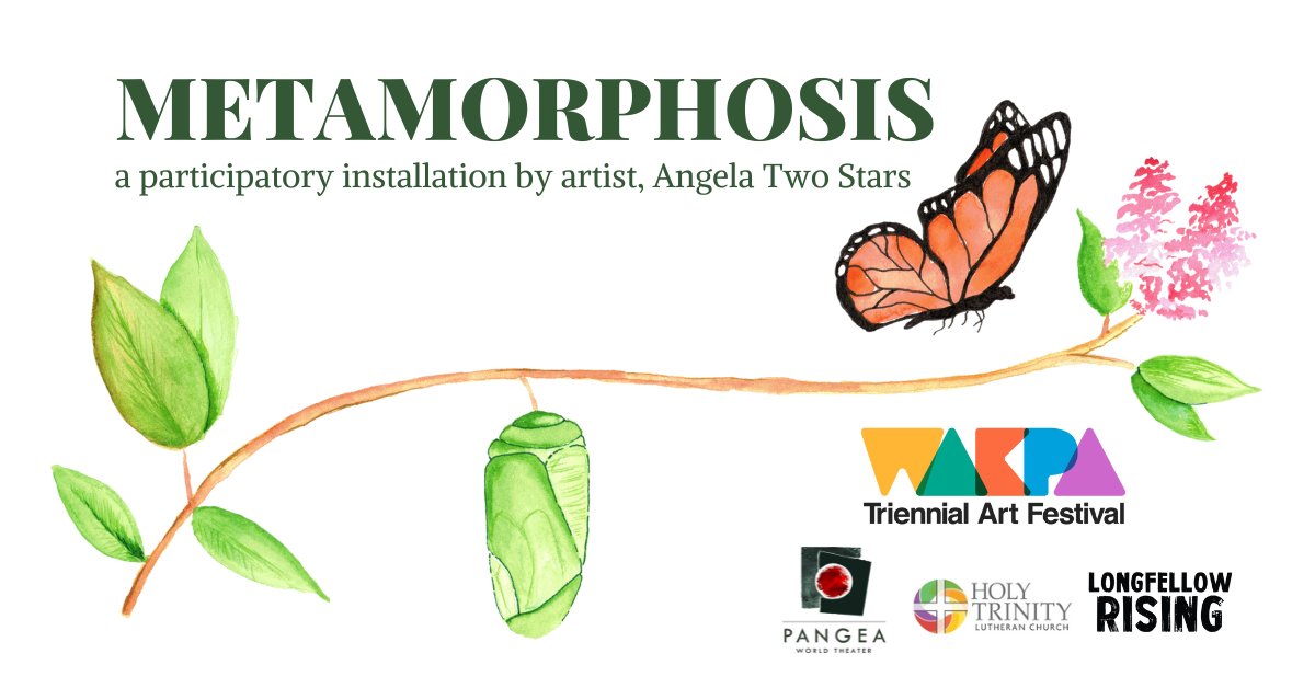 Come and create your own butterfly designs to add to this new artwork.   

Saturday,  June 24 10 a.m.-Noon at 3017 27th Ave S, Minneapolis, MN 55406   

fb.me/e/12HHwzYDS