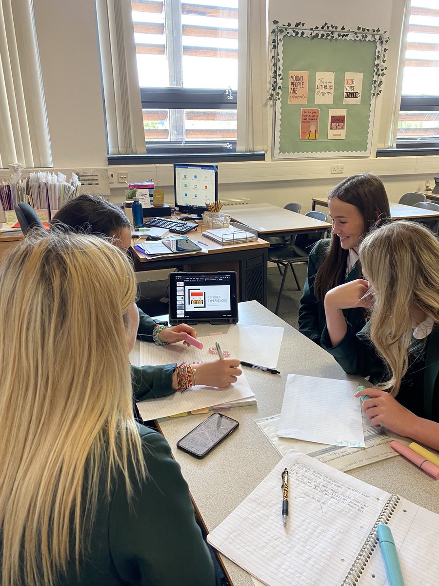 woman_learning's tweet photo. N5 pupils have been researching and exploring refugee experiences to develop empathy, raise awareness and come up with strategies to create societies founded on equity and tolerance. Very proud of their work! @StMungosFalkirk @StMungos_Eng https://t.co/GunnEqJCmx