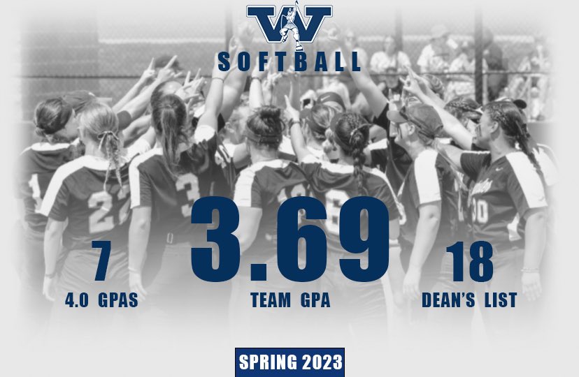 Congratulations to our women for killing it in the classroom in the spring! 🚾⚔️