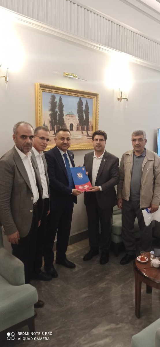 AK Parti Şanlıurfa Milletvekili <a href="/Hikmetbasak_63/">Hikmet Başak</a>'e hayırlı olsun ziyaretinde bulunarak Şanlıurfamızın eğitimi ile ilgili hazırladığımız raporu sunduk.Sıcak ilgilerinden dolayı teşekkür ediyor çalışmalarında başarılar diliyorum.<a href="/_aliyalcin_/">Ali YALÇIN</a> <a href="/bybekirbozdag/">Bekir  Bozdağ</a> <a href="/ebs1sanliurfa/">EBS Şanlıurfa 1</a>