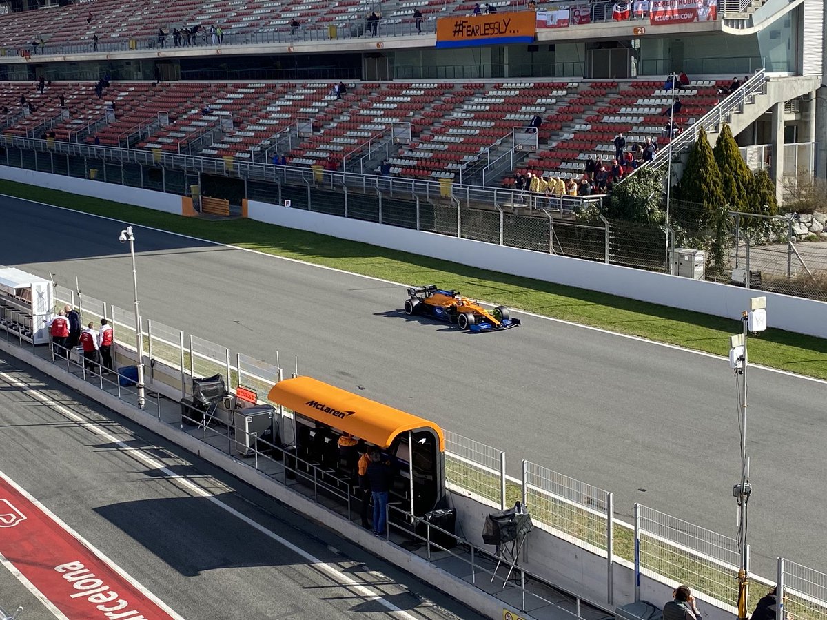 @McLarenF1 Testing 2020 🧡
Hopefully we’ll be back there for #F1Testing soon…