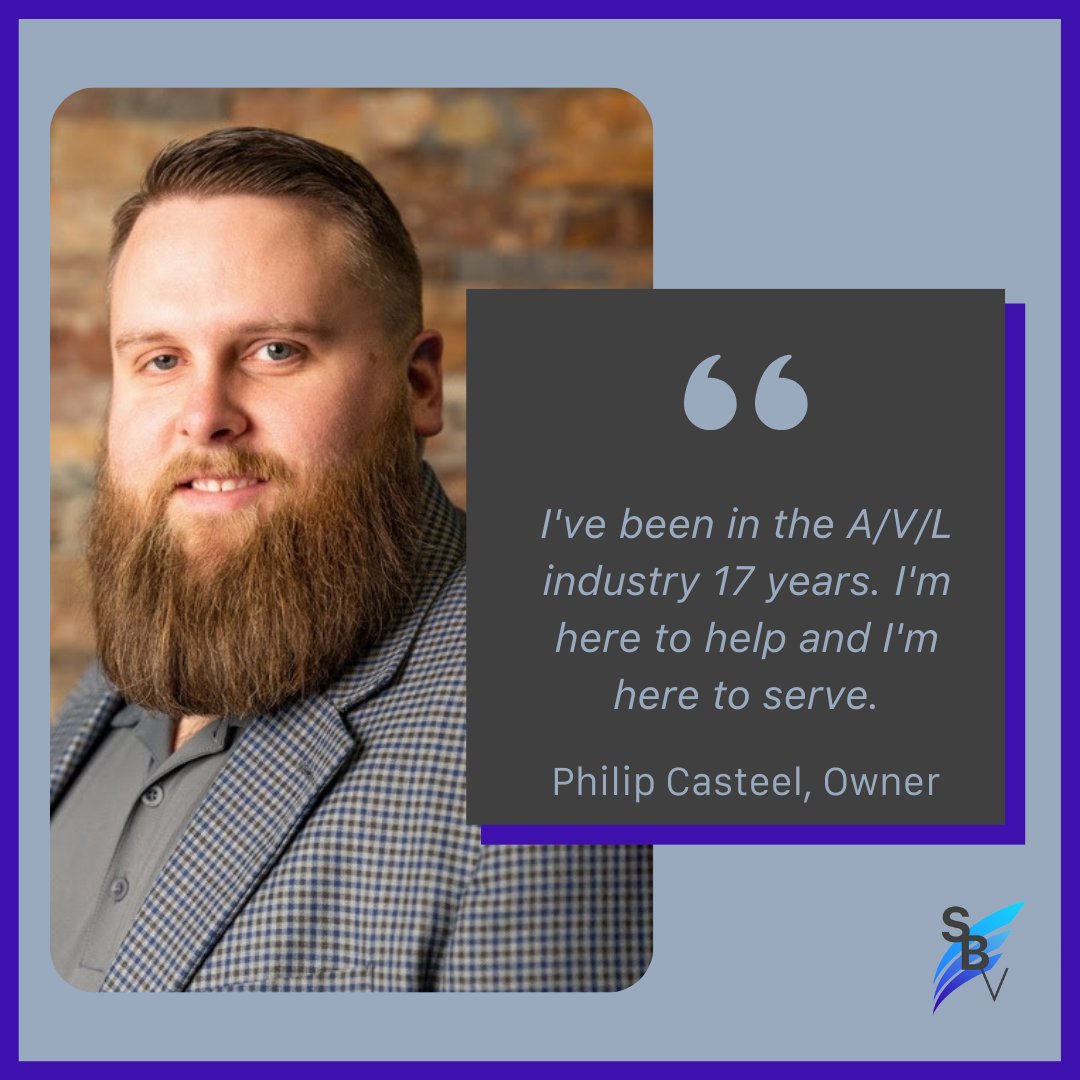 SBVentures_'s tweet image. Founder Philip Casteel’s vision is to create unforgettable experiences by providing commercial, cutting-edge audio, video, and lighting solutions. 🔊✨
#AVLSolutions #AudioVideoLighting #UnforgettableExperiences #InnovationInspired #TechEnthusiasts #EnhancingEvents