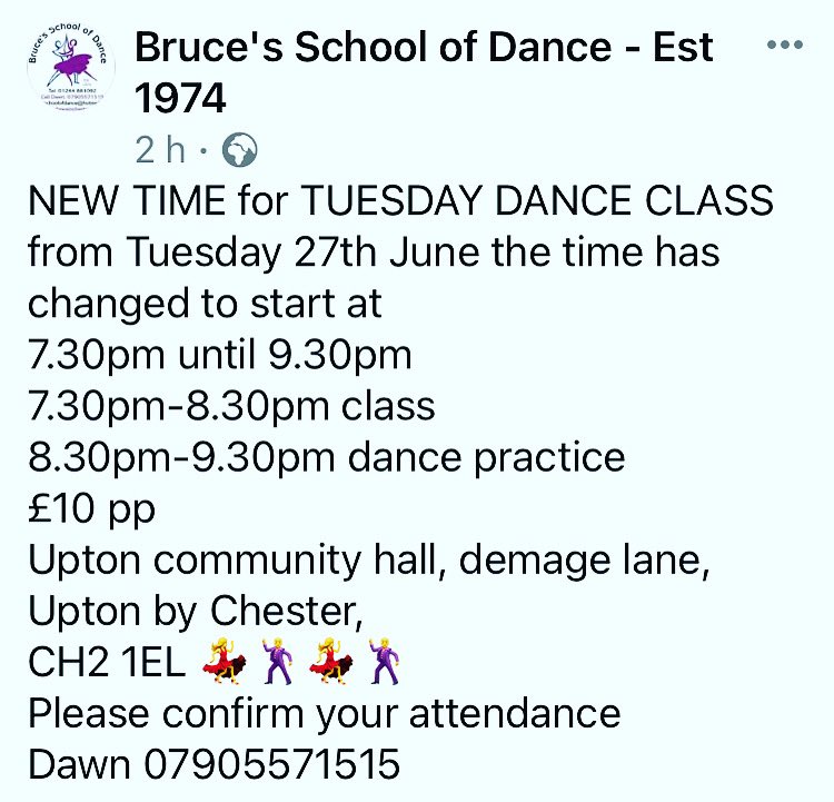 DawnDancingDawn's tweet image. #Learntodance
#Challengeyourself
#Funexercise #dance #ballroomdancing #thingstodoinchester 
@ShitChester @chestertweetsuk @chesterdotcom