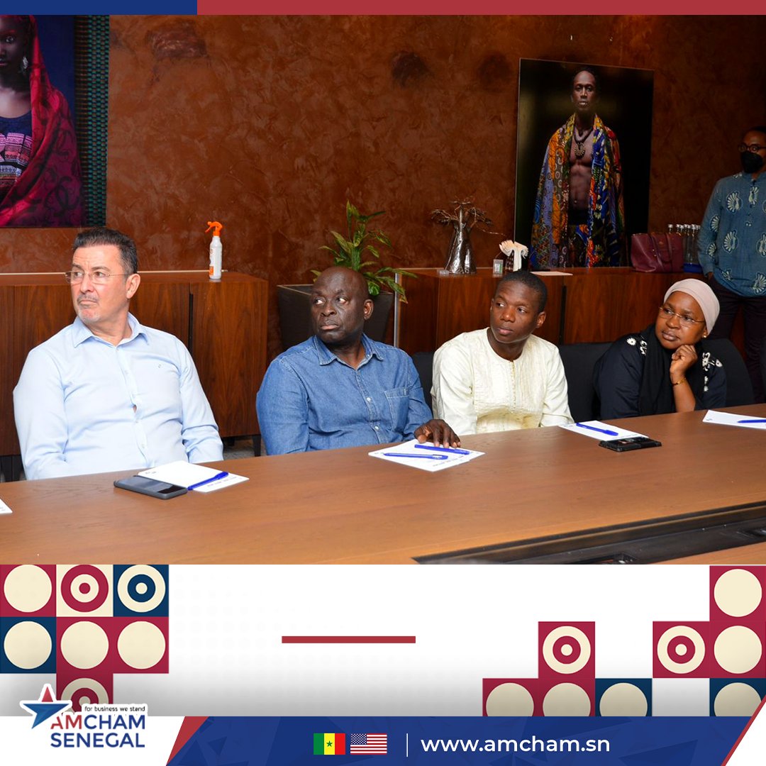AmchamSenegal's tweet photo. Great meeting with Sophia O'Donnel, Consul of the U.S. Embassy. She has shared good information and deep insight about the visa application process.  
@usembassydakar https://t.co/EnLqaFwGHk