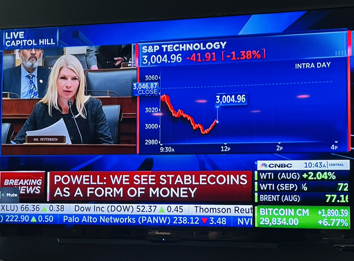 Fed: stablecoins are money #Bitcoin$30k 📈🚀