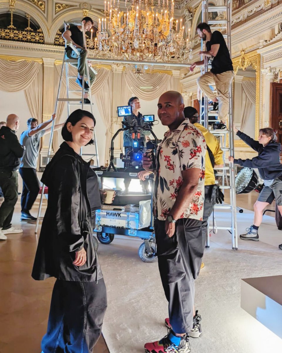 EskindirTesfay's tweet photo. Producing and directing this cool commercial with my dear friend @beluysal has been an absolute blast! Teamwork makes the dream work!
🤜🏼✨🤛🏾
📸 @KatjaWagner_GE
#producer #actiondirector #filmmaking #commercial #dreamteam #geman #redraptor #hawklenses #acronym
👖👟 @erlsn https://t.co/gO34ObfUlO