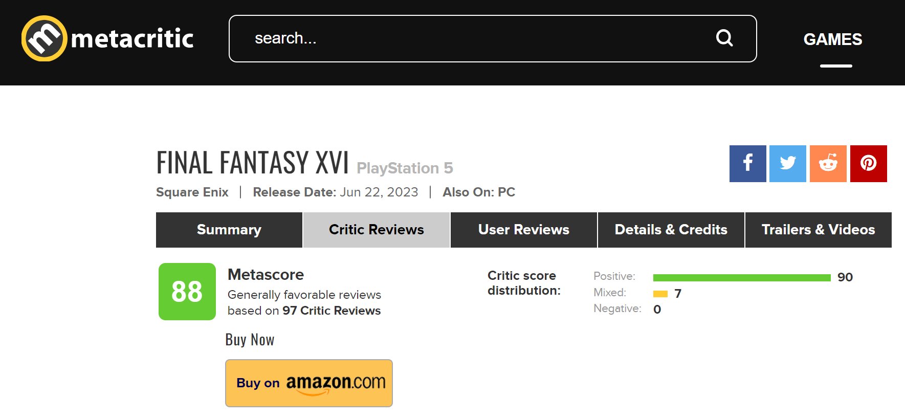 metacritic on X: With 306 exact score predictions lodged, our