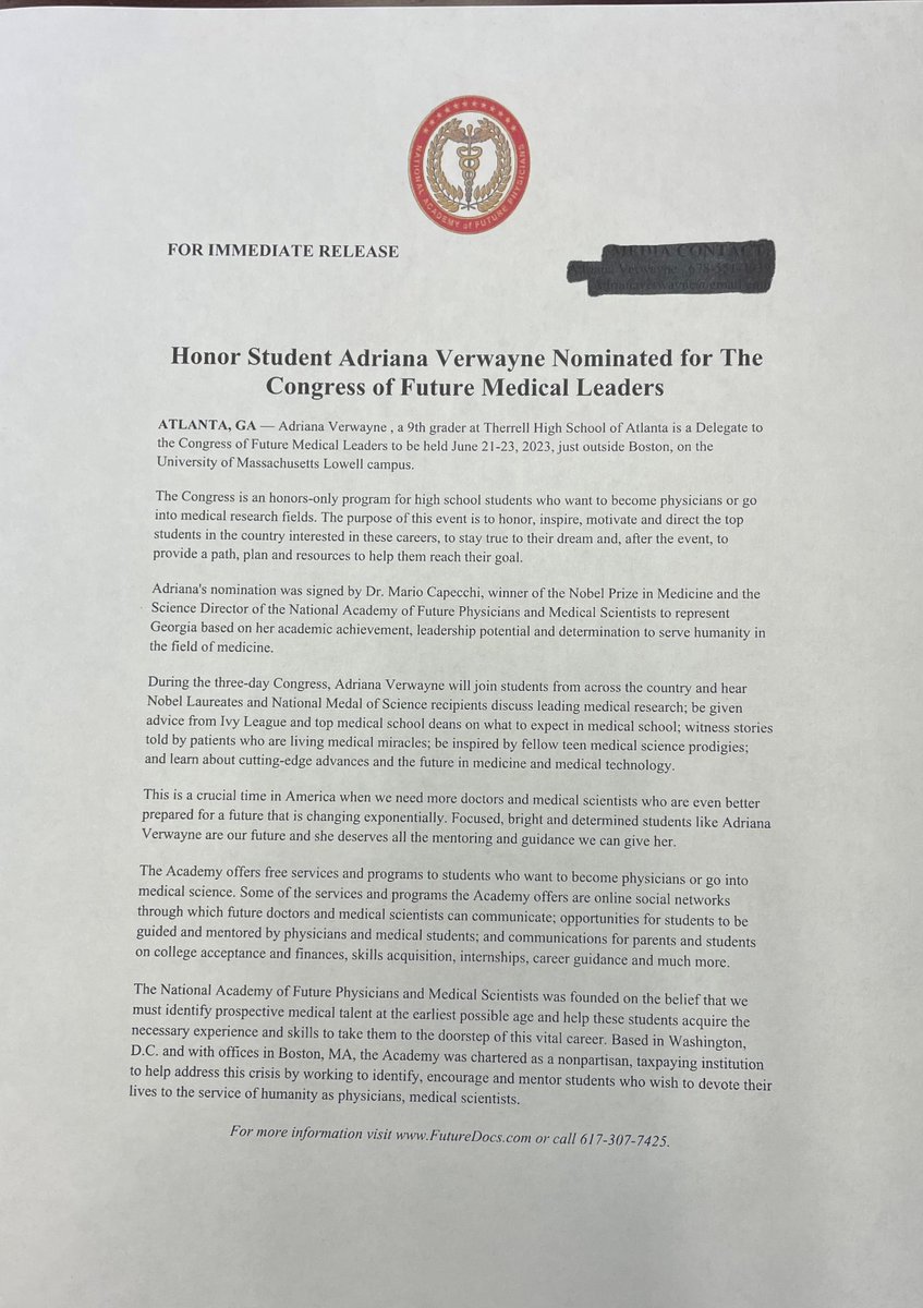 D. M. Therrell High School tweet media