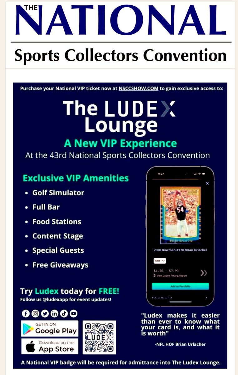 The National on Twitter "The VIP experience at NSCC23 just got better