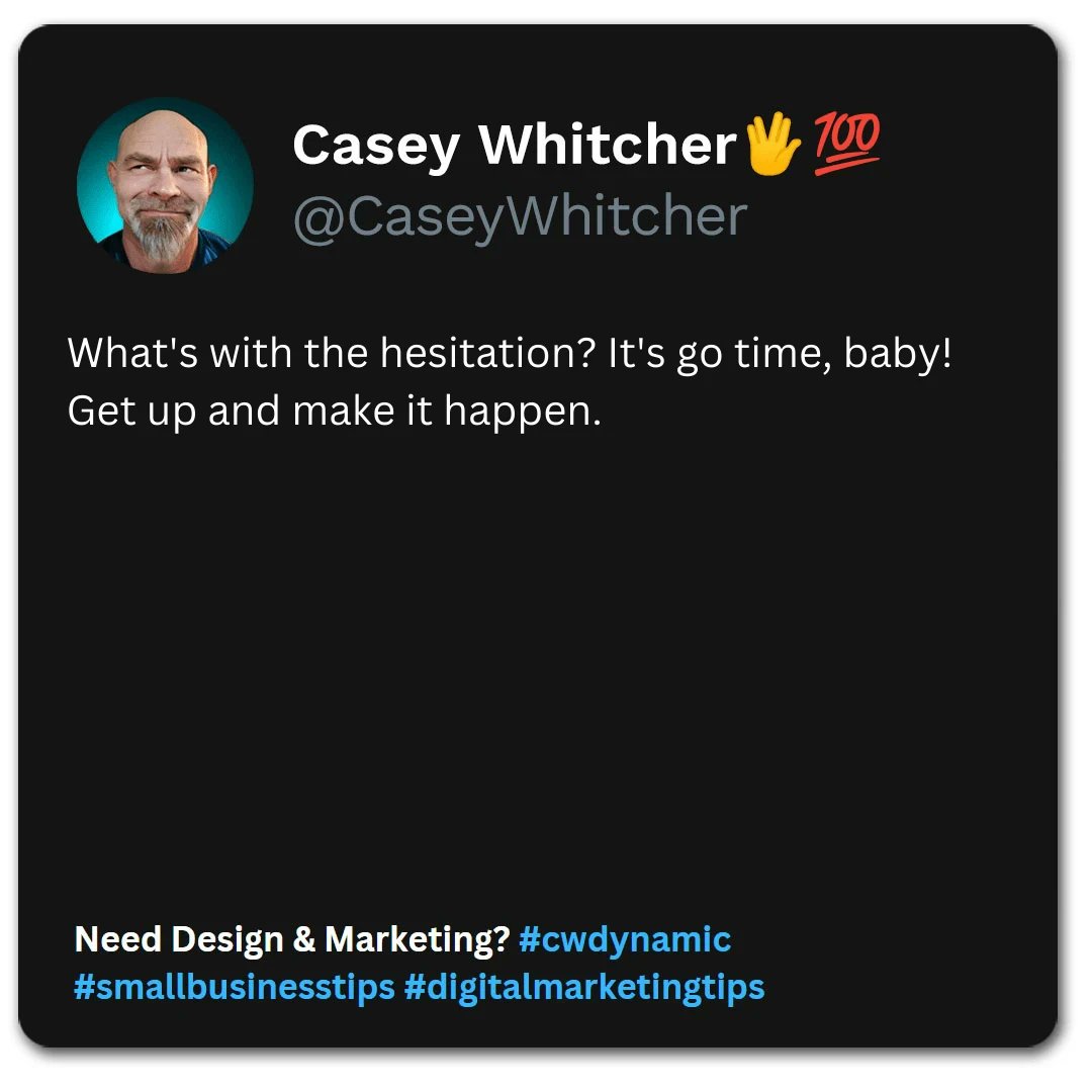 CaseyWhitcher's tweet image. #Cwdynamic #smallbusinesstips #digitalmarketingtips