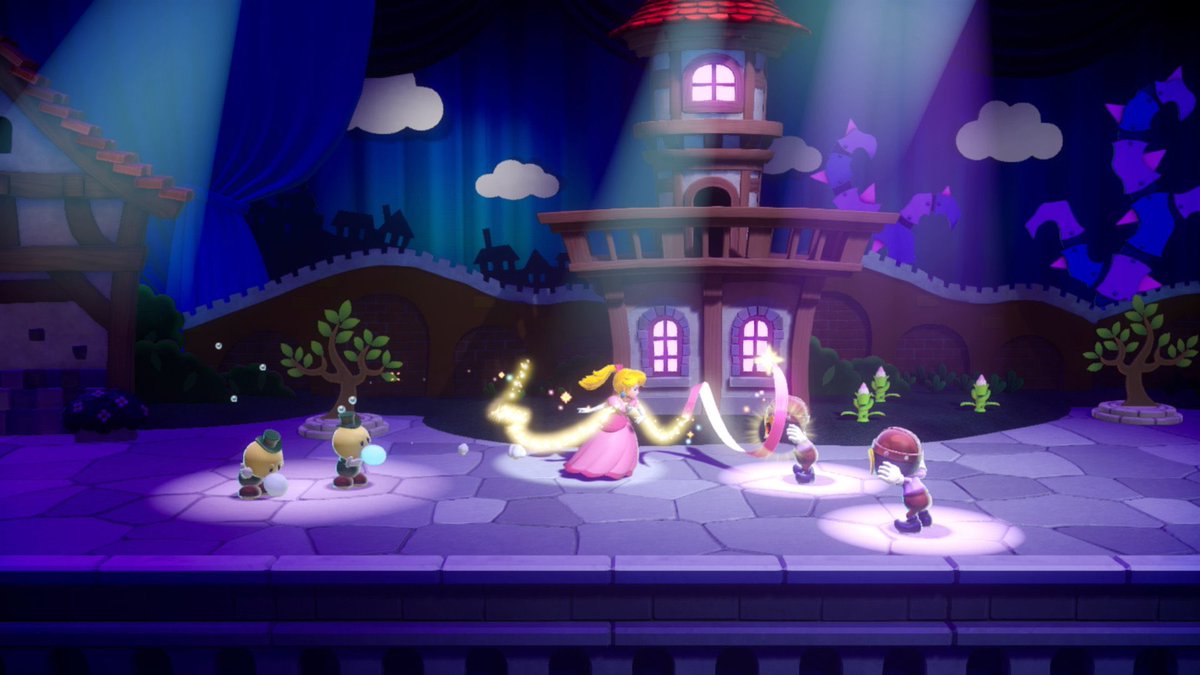 There’s something very Paper Mario 64-y about the way this new Peach game looks