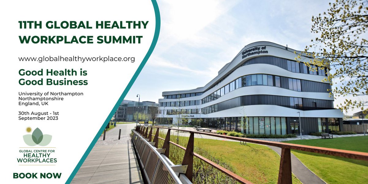 GCHW (@gchworkplaces) on Twitter photo #GoodHealthGoodBusiness Join us at the 11th Global Healthy Workplace Awards and Summit on 30 August - 1 September at the <a href="/UniNorthants/">UniofNorthampton</a> in, UK. Where we examine how the very best employers are addressing the future of employee wellbeing. eventbrite.com/e/11th-global-…
#UON #GHWAwards #GoodHealthGoodBusiness Join us at the 11th Global Healthy Workplace Awards and Summit on 30 August - 1 September at the <a href="/UniNorthants/">UniofNorthampton</a> in, UK. Where we examine how the very best employers are addressing the future of employee wellbeing. eventbrite.com/e/11th-global-…
#UON #GHWAwards