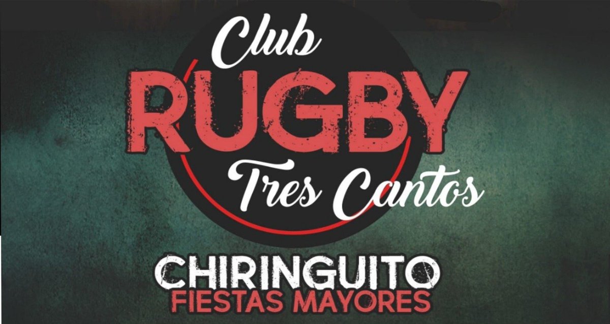 Rugby3C's tweet photo. Mañana jueves comienzan las Fiestas Mayores de Tres Cantos https://t.co/ZtQ68fRB8I