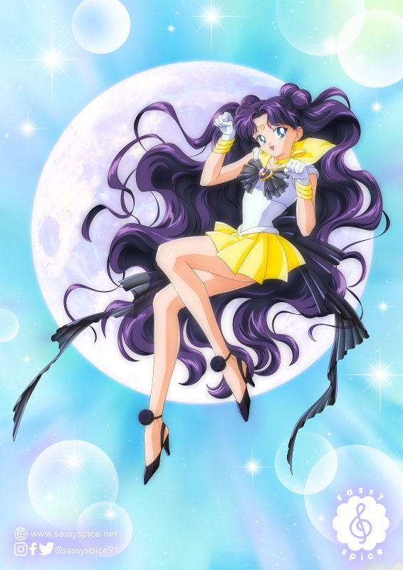 Sailor Luna🐱🌙 The sailor fuku is inspired by her beautiful yellow dress, with the black pleated ribbons and the same shoes she wears in her human form in the Eternal movies
I really hope you like her!🥰💗
#sailormoon #sailormooncosmos #humanluna