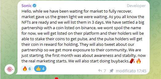 Great news from @pulseaiapp 

#PULSEAI #PULSE #PulseAICrypto #Crypto #Pulse #DeFi #Blockchain #BSCGEM #BNB📷 #LUNC #LUNCCcommunity #LuncArmy #JoinTheRevolution #binance📷 #CryptoNews #cryptotrading #DEX #BNBChain #AI #BinanceSmartChain #CryptoCommunity #cryptocurrency #Pulseburn